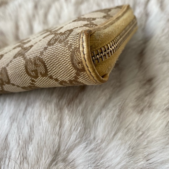 Authentic Gucci GG Monogram Zip Around Wallet - Picture 8 of 15